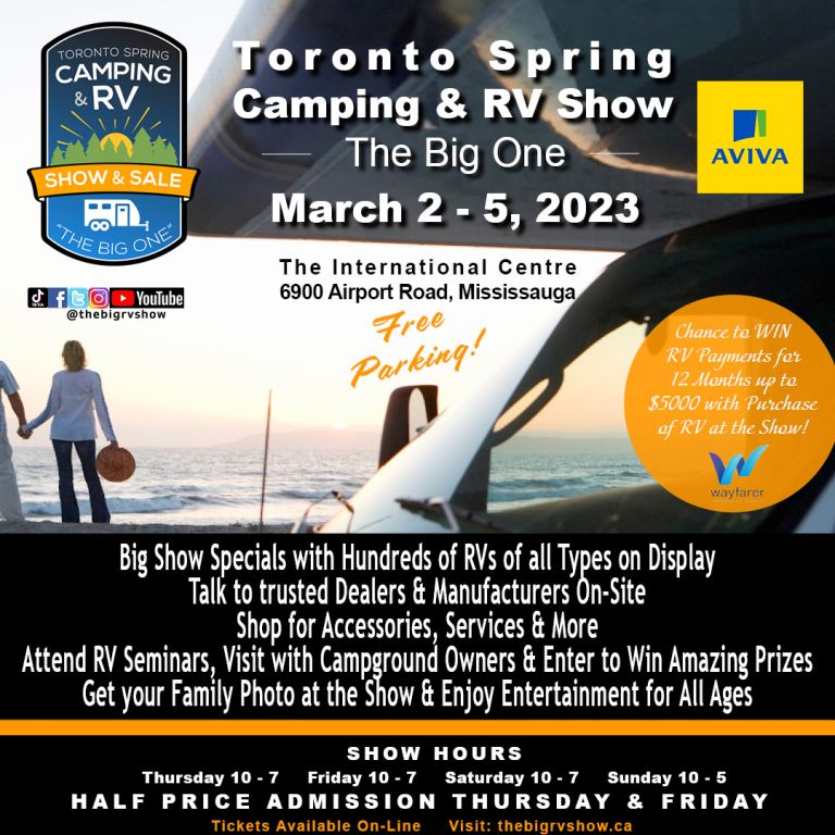 2024 Toronto Camping and RV Show The Big One
